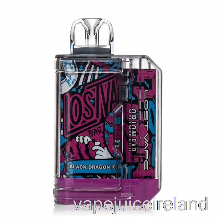 Vape Juice Lost Vape Orion BAR 7500 Disposable Black Dragon Ice